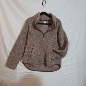 Old Navy Tan Sherpa Pullover